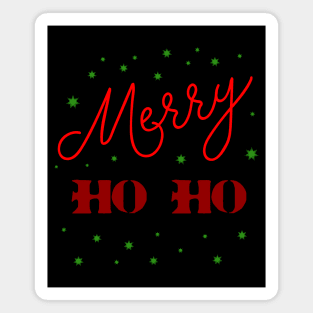 Merry HO HO, Christmas 2023 Magnet